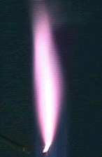 barium flame color