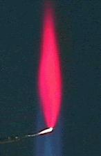 lithium flame