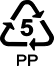 Recycling Code for Polypropylene